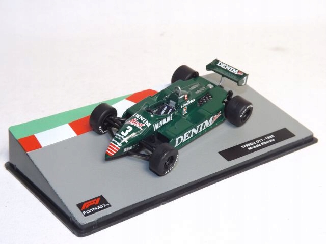 Tyrrell 011 M. Alboreto 1:43 Altaya