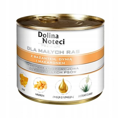 Levně Dolina Noteci Premium pro psy malých plemen s dýňovým bažantem 12x185 g