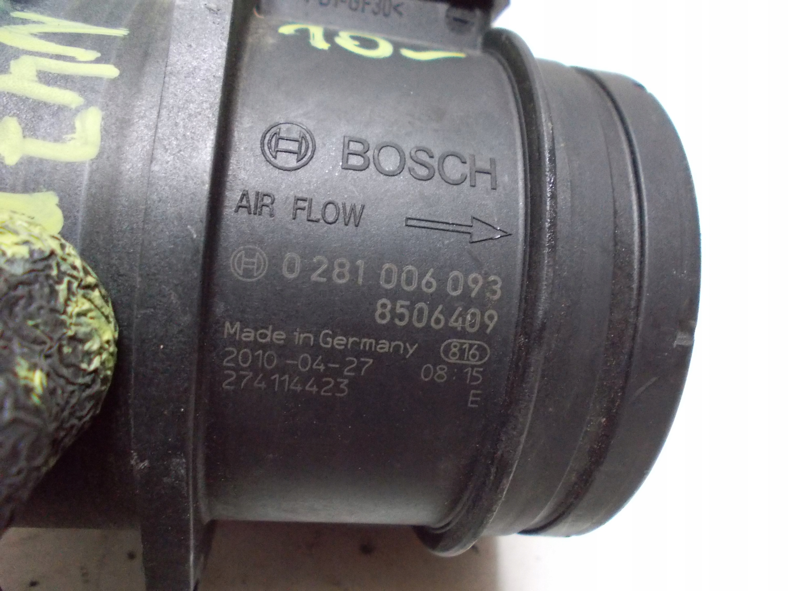 BMW E91 2.0 D 10R flow meter 8506409