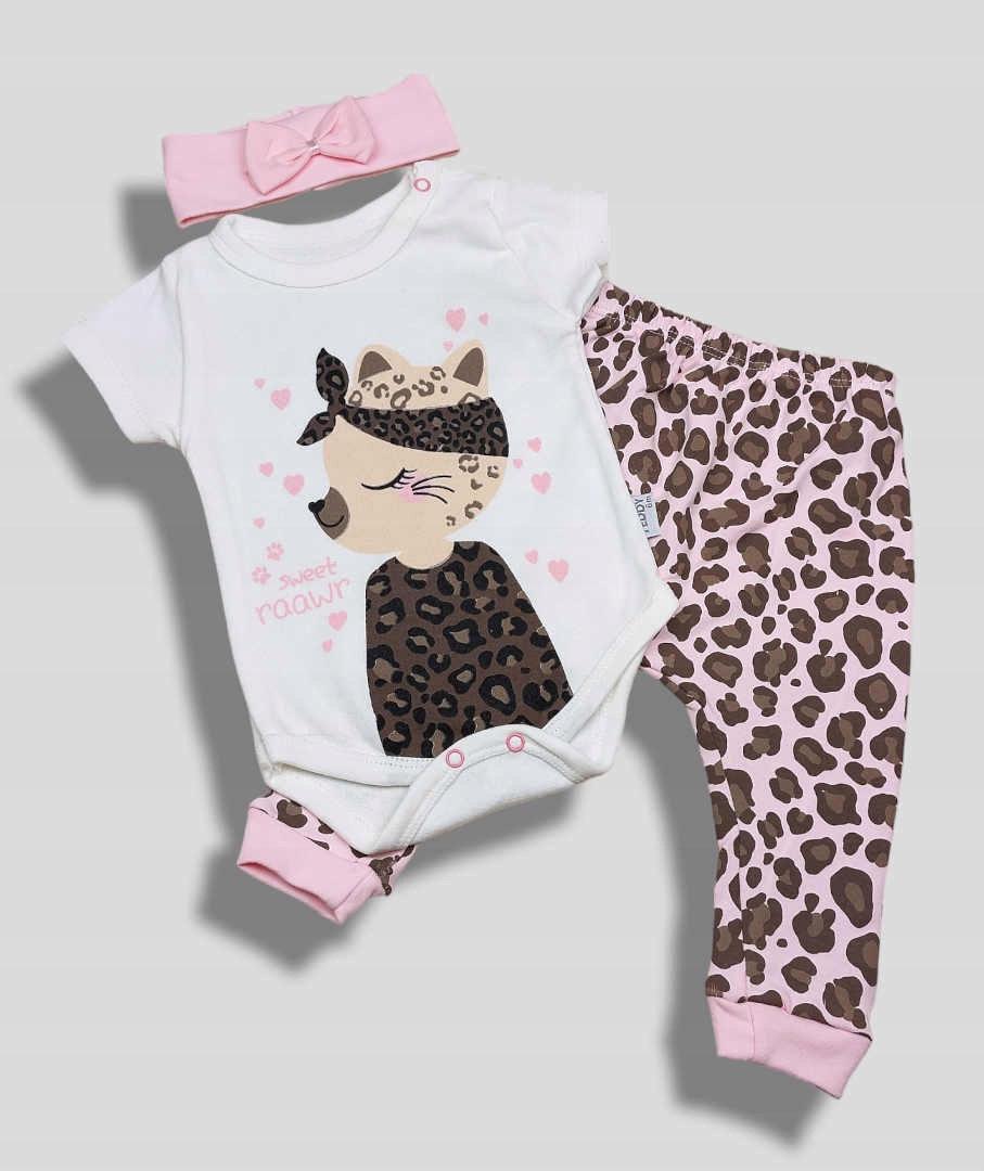 KOMPLET NIEMOWLĘCY DLA DZIEWCZYNKI OPASKA R.68 Kod producenta KLA0898717110