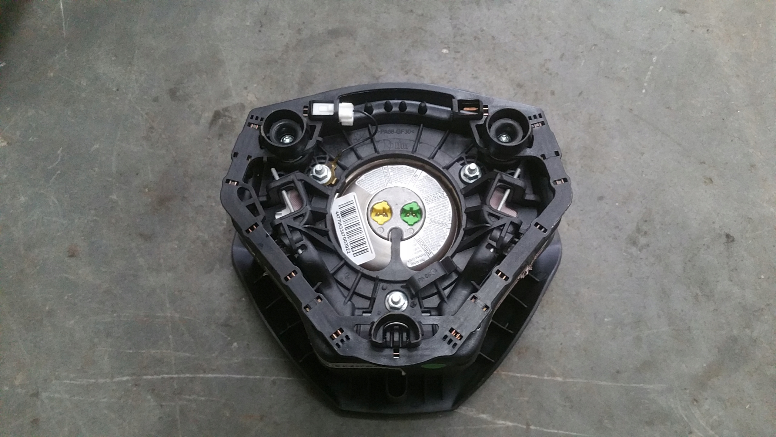 dashboard console tension belts sensor kpl Fiat Grande Punto