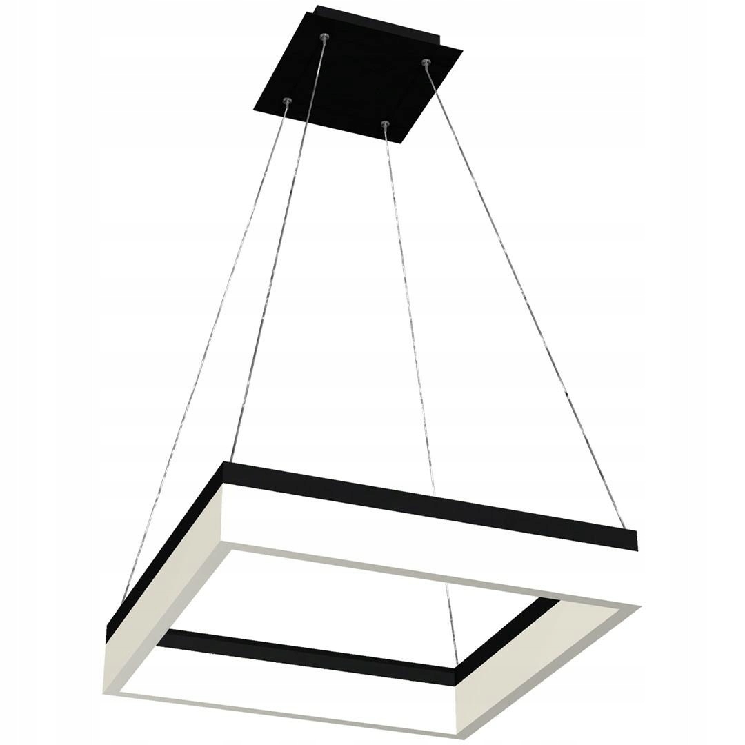 Závesná lampa Nero 32W Led 41,5 cm moderná do obývačky
