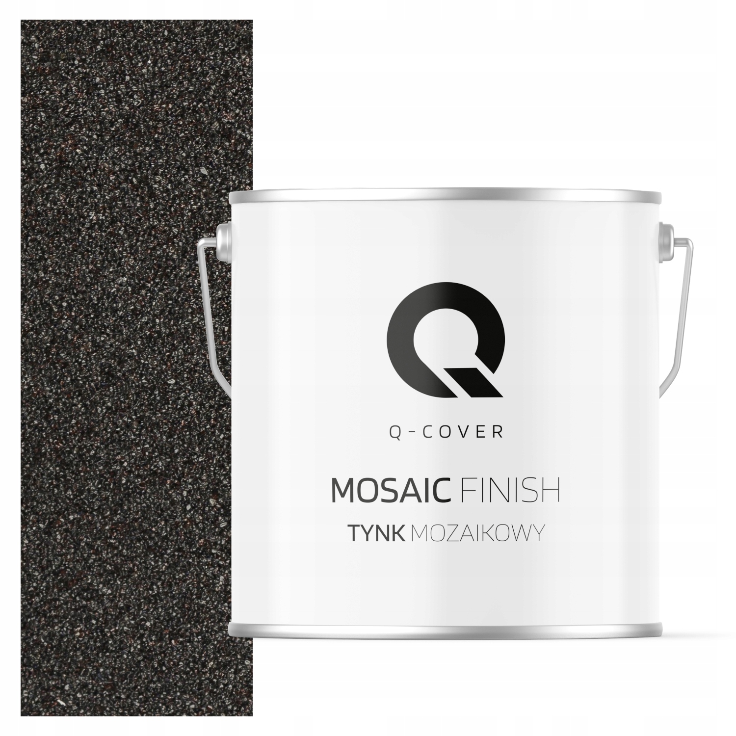 Mozaiková pryskyřičná omítka 7 kg Vnitřní vnější barva Hnědá tmavá M84