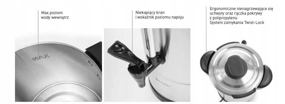 Warnik do napojów wody 30 l HENDI Marka Hendi