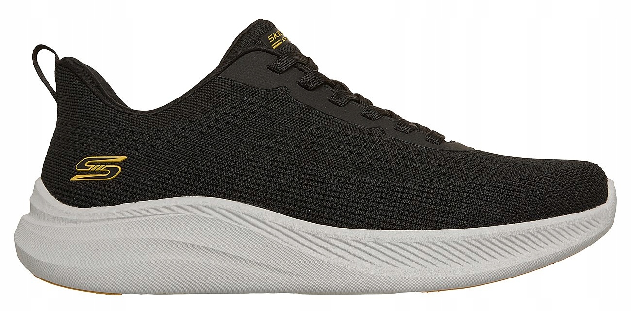 Černé Pánské Nazouvací Běžecké Boty S Měkkou Síťkou Skechers 45