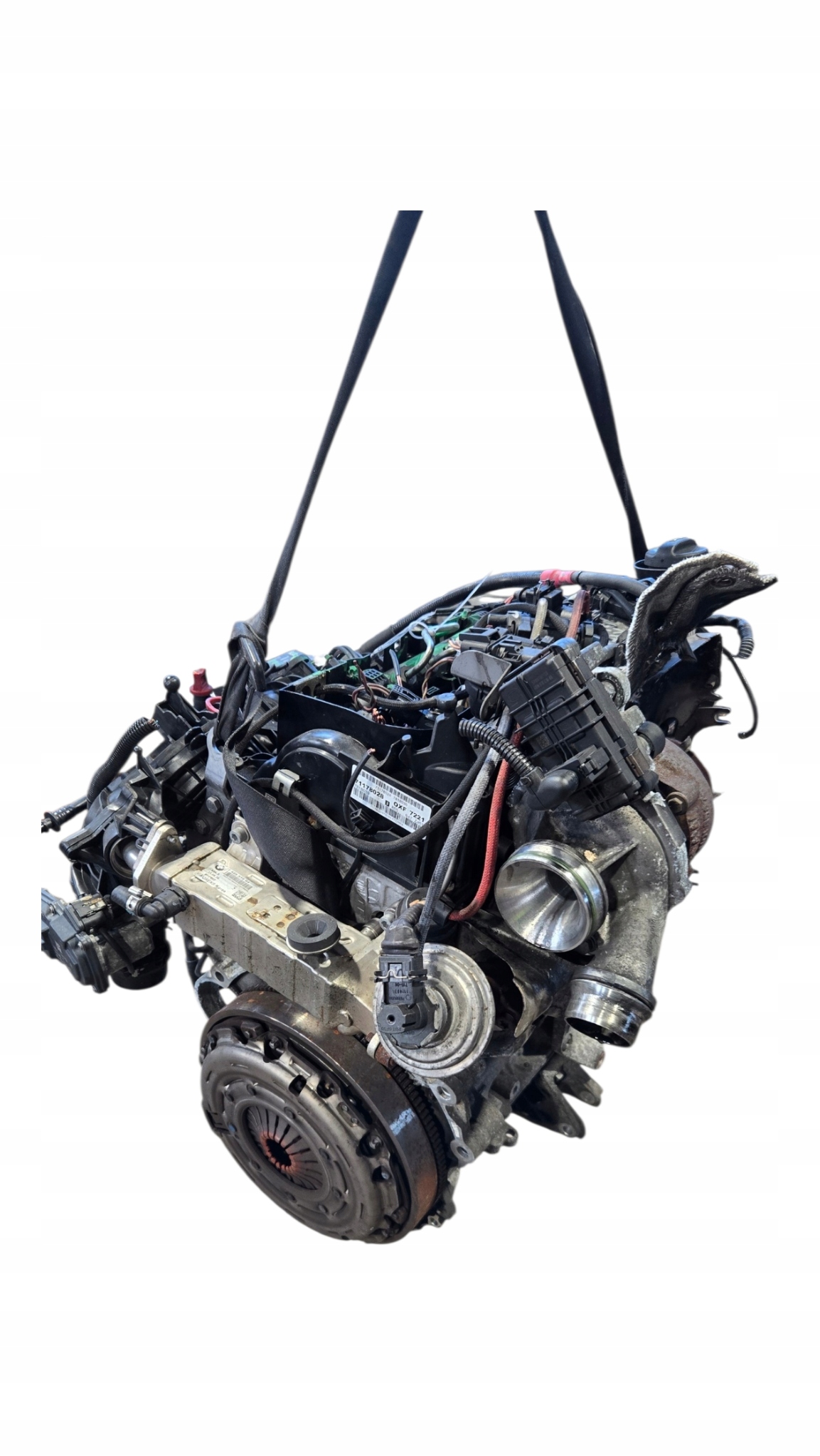 MINI COOPER ONE R55 R56 1.6 D 2012 N47C16A engine complete KPL 165 TYS KM