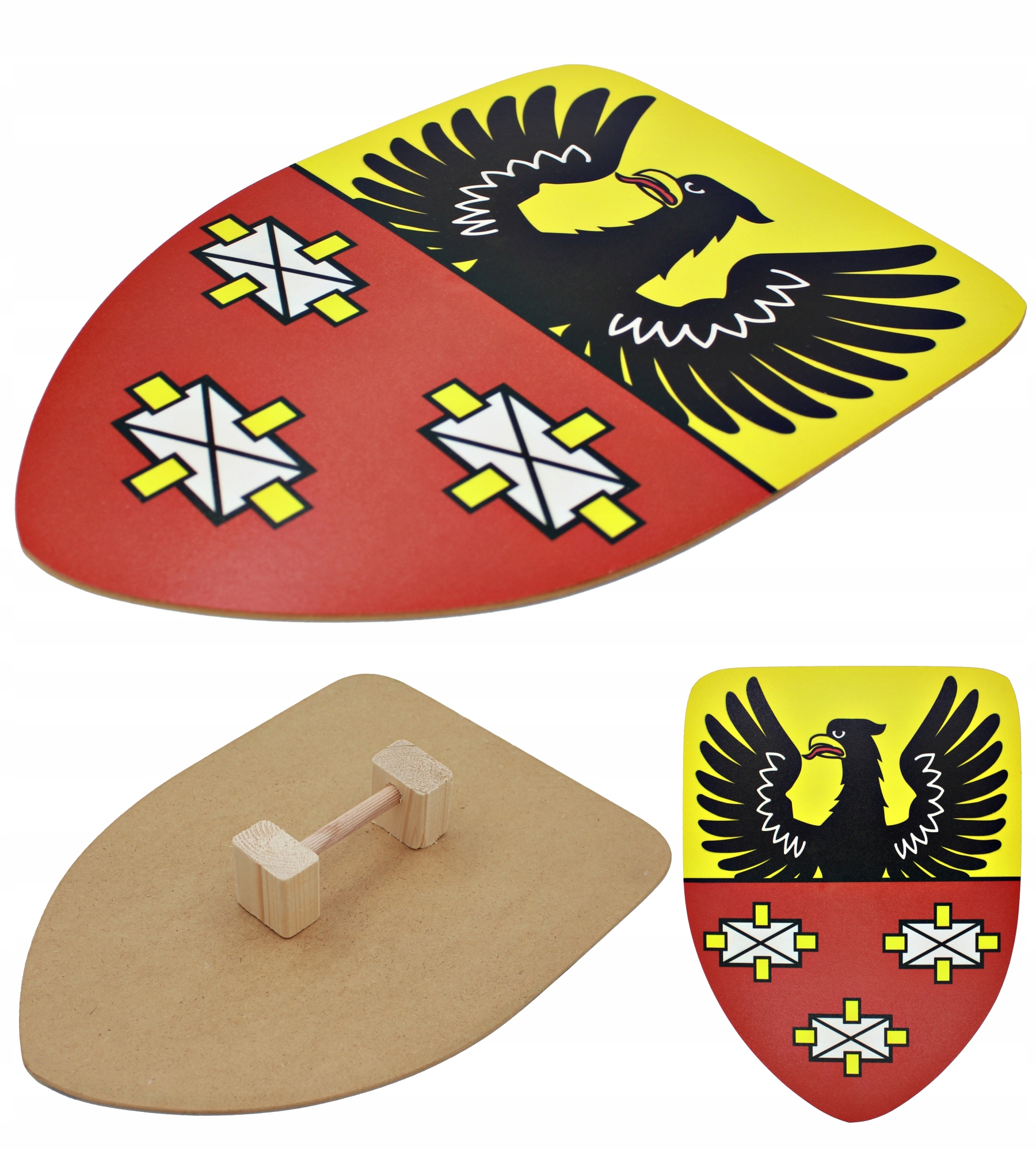 

Tarcza Herb Zawisza Czarny Polski rycerz kostium