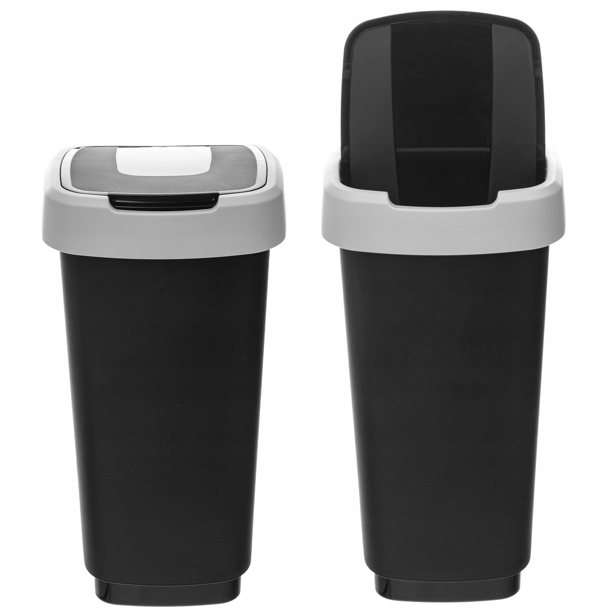 Levně Odpadkový Koš 25 L, Nádoba S Víkem Na Odpadky, Odpadkový Koš Na Třídění Odpadu