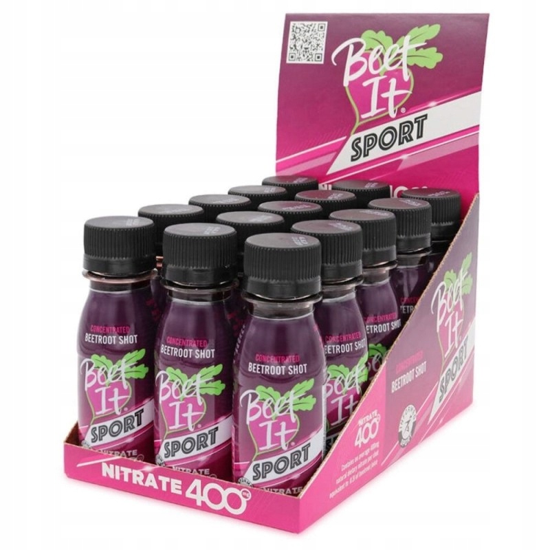 Buraka Beet It Sport Shot Dusičnany pro sportovce Výkon 70 ml x15