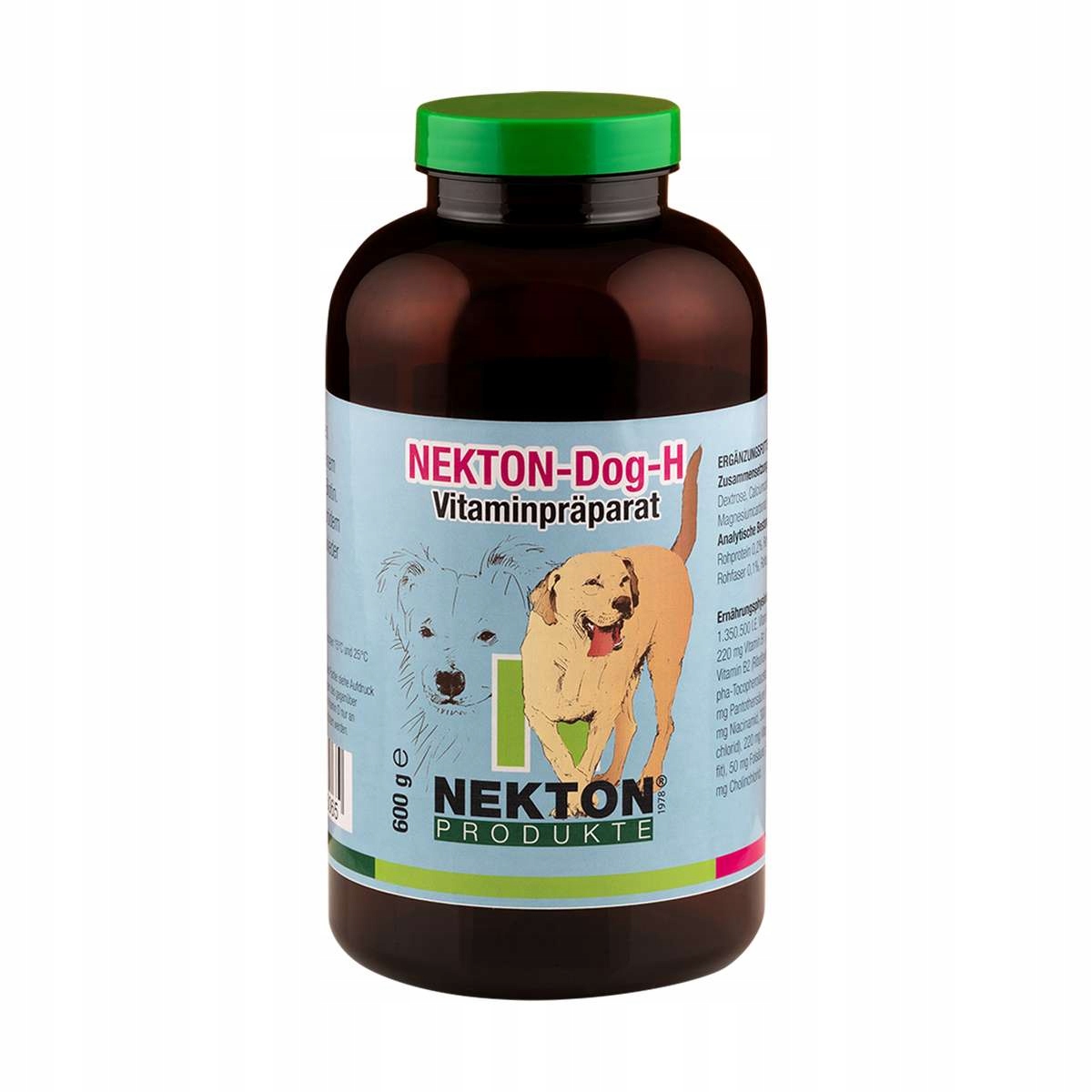 Nekton-dog-h – Vitamíny pro zlepšení kůže a srsti pro psy 600 g
