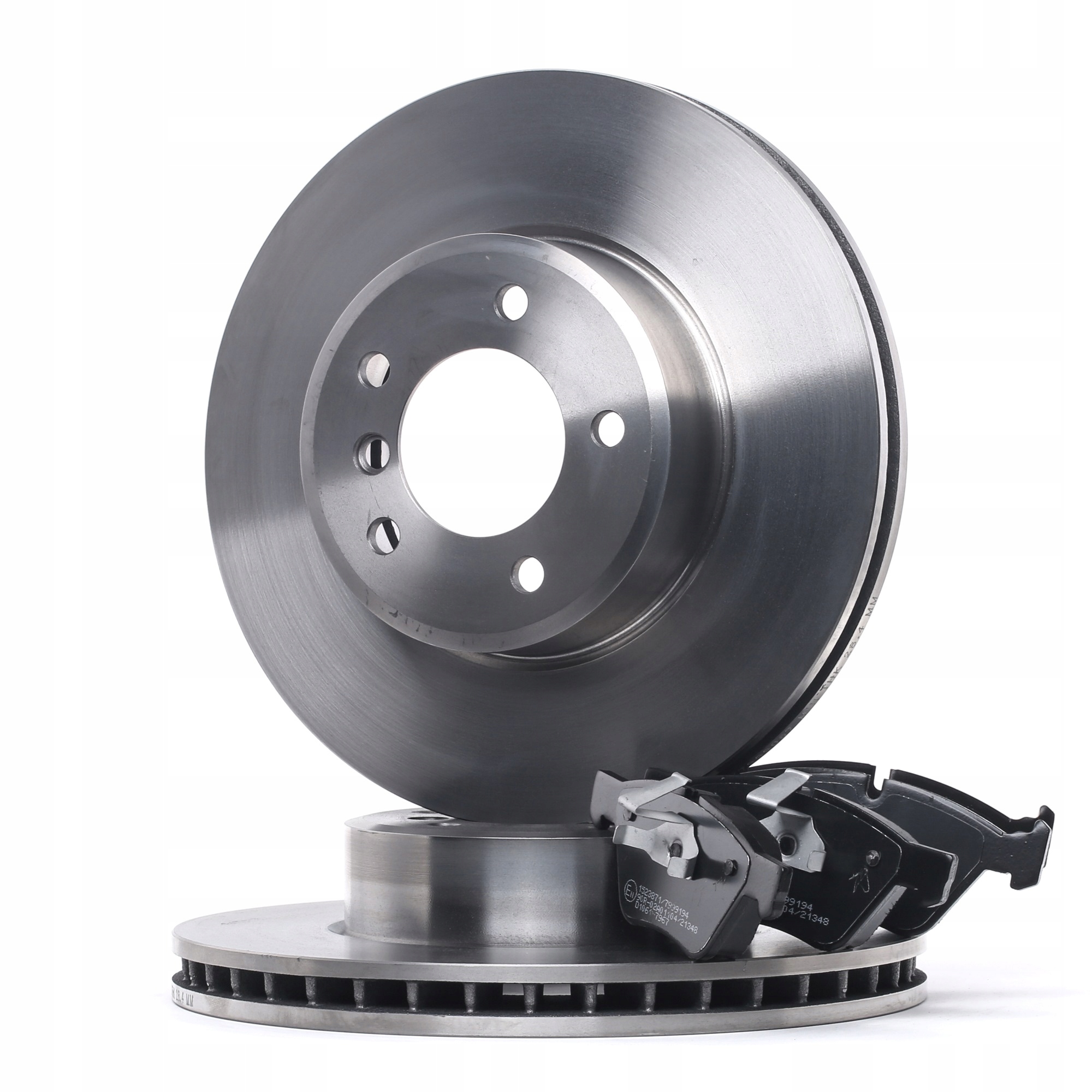 Tarcze x2 + klocki PRZÓD BMW 5 e39 530 530d 324x30