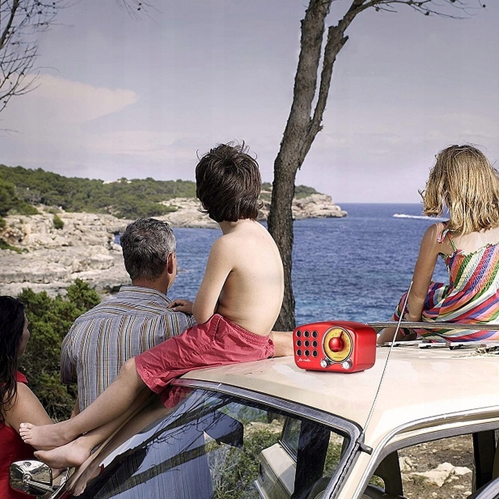 Feegar RETRO Radio FM kuchenne Bluetooth Vintage Model Retro