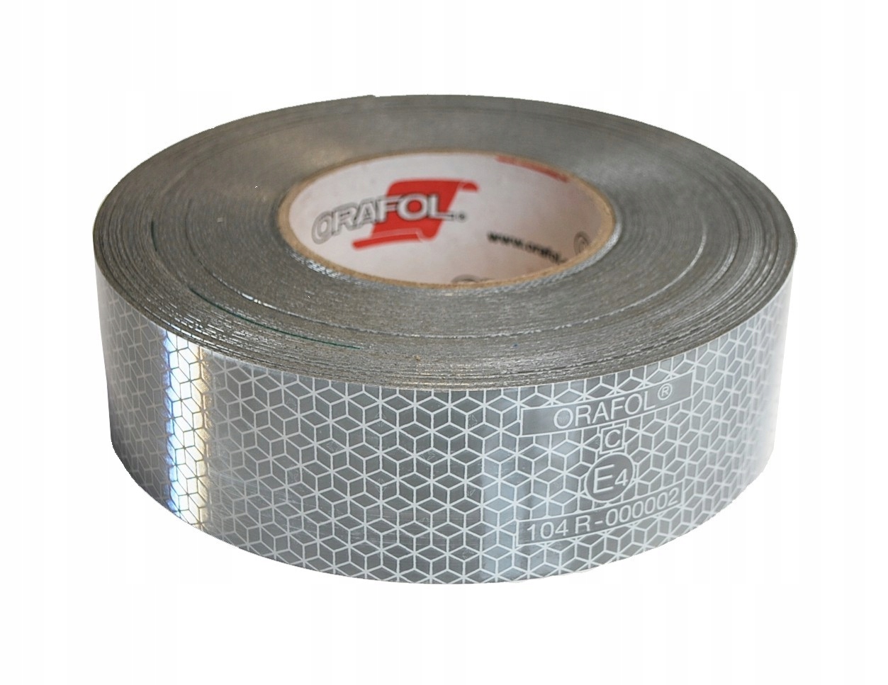 ORALITE VC 104+ profesjonalna taśma odblaskowa na plandeki biała 1 m