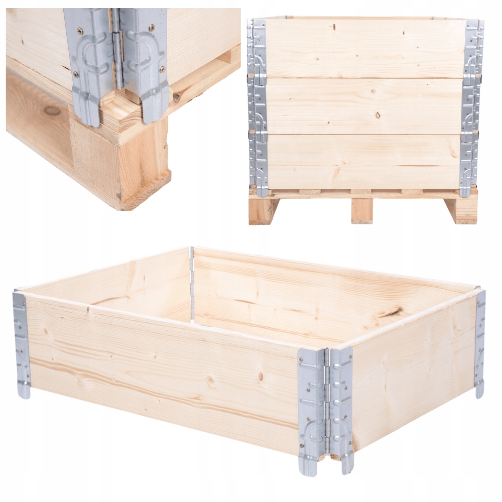 Paletový nástavek 60x80 impregnace paletové nástavky záhon herbář