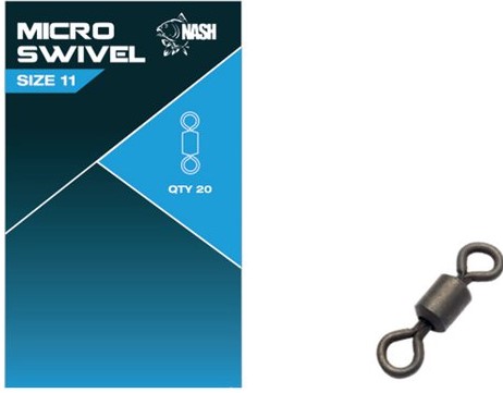 Krętlik Nash Micro Swivel 11 20szt