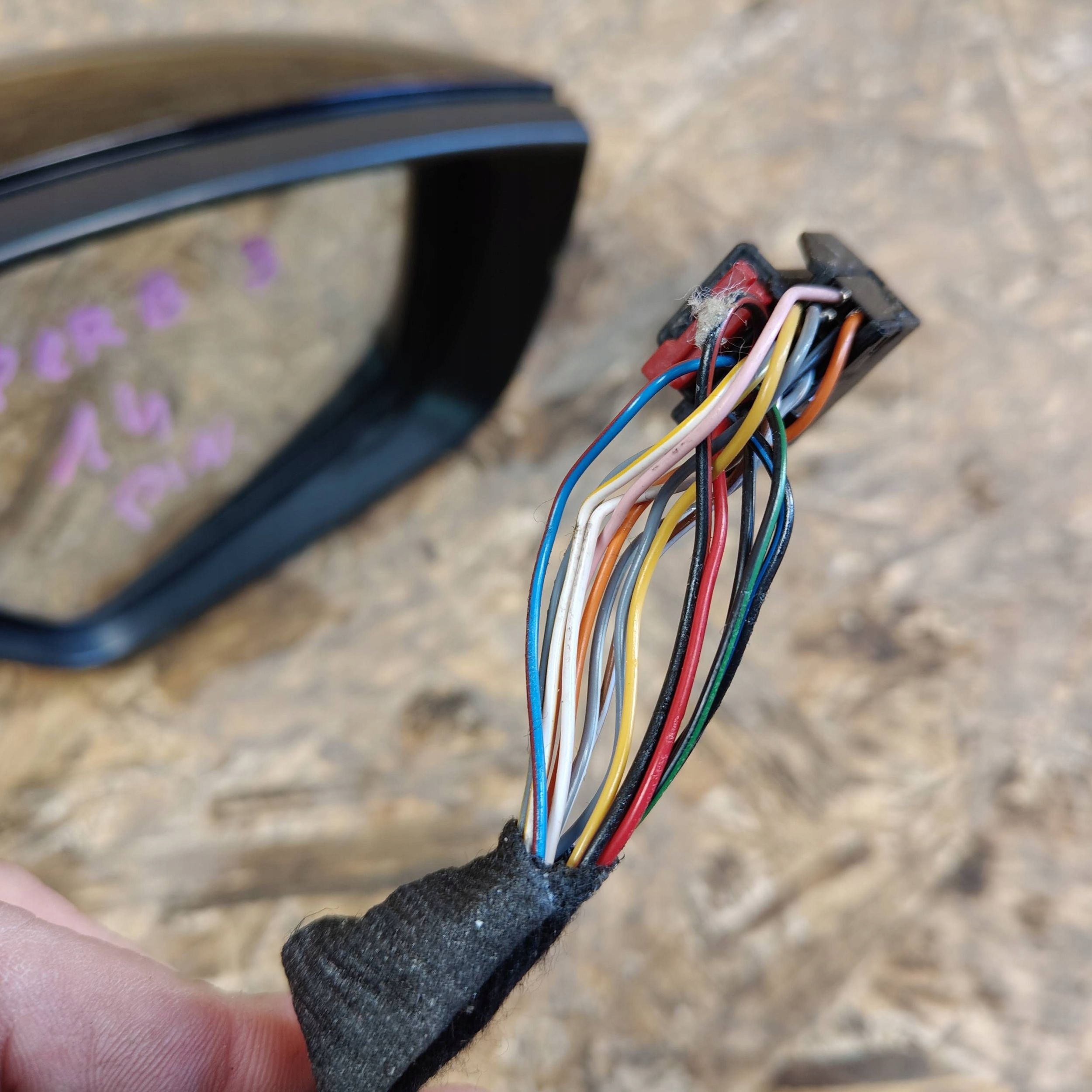 electrics mirror side right side Skoda Superb B8 (3V) 14 pin Europa