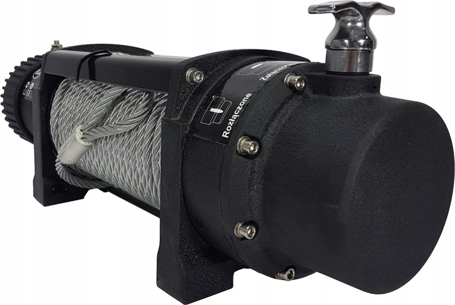 WYCIĄGARKA WCIĄGARKA ELEKTRYCZNA 12V 5440kg LAWETA Stan opakowania oryginalne