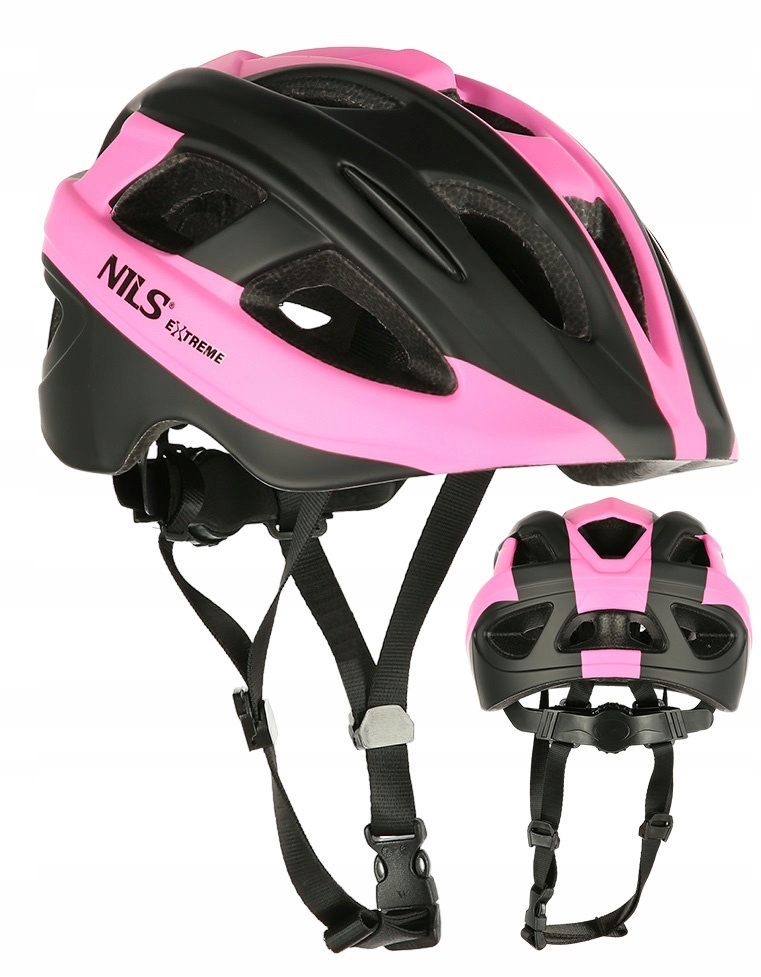 Kask Rowerowy Z Regulacją Na Rolki Deskorolkę Hulajnogę Nils 48-53 cm
