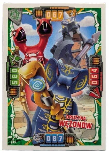 Karta Lego Ninjago Seria 4 Numer 131