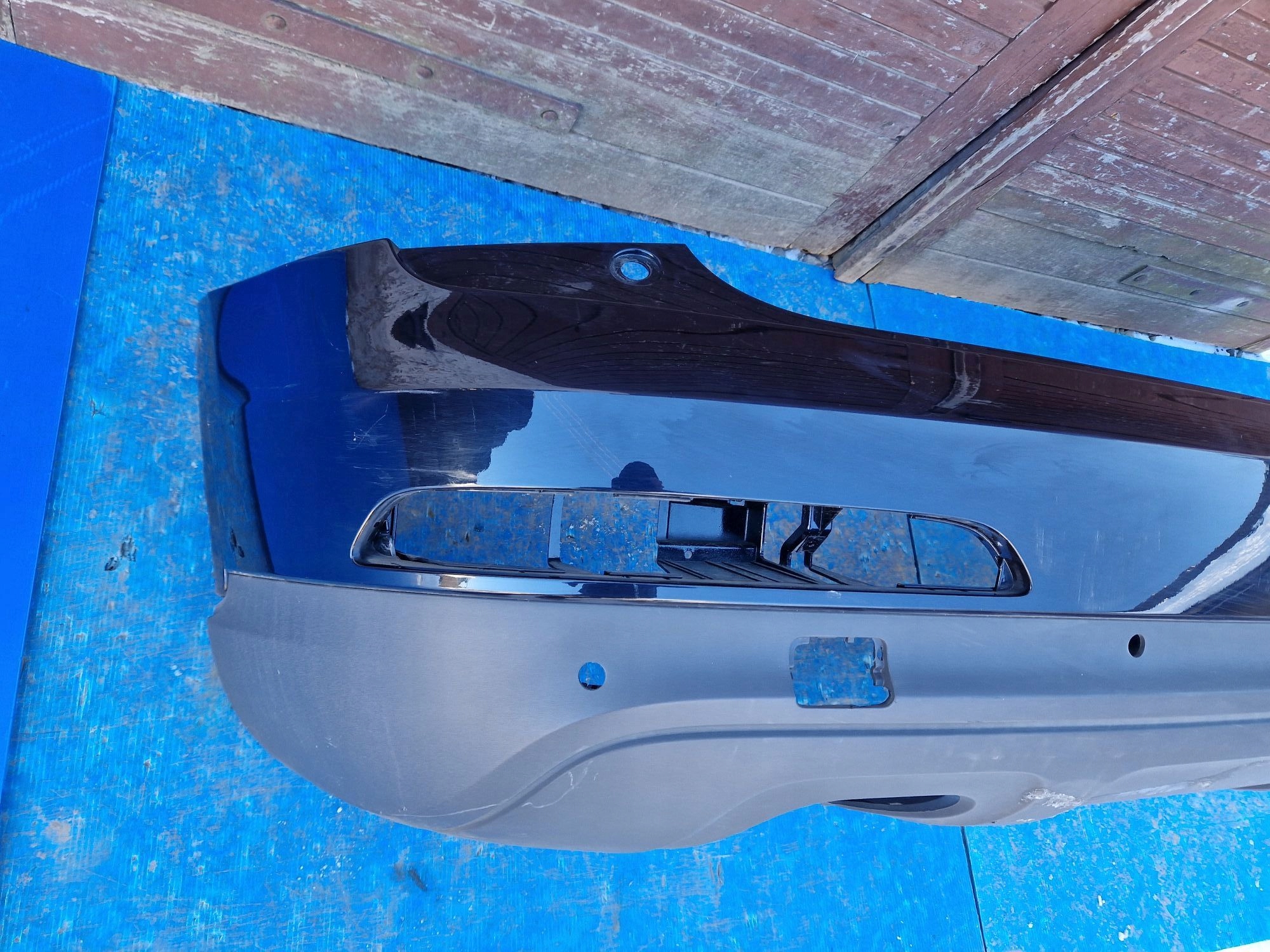 bumper rear AUDI Q3 and 2011R->