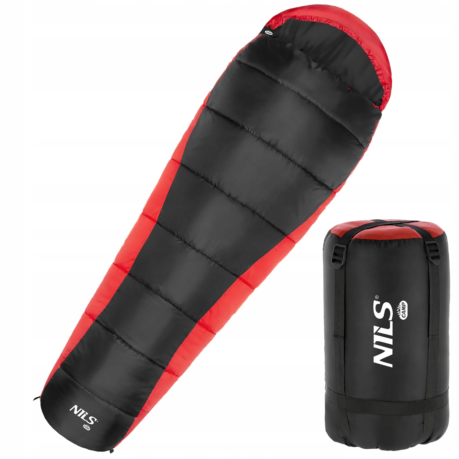 Śpiwór Turystyczny Mumia Zimowy Nils 190cm Temperatura komfortu: 0 10°C