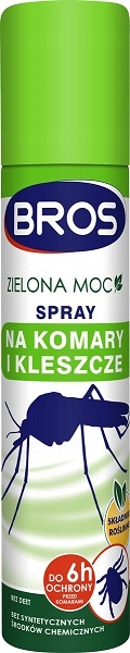 

Bros Zielona Moc Spray Na Komary I Kleszcze 90ml