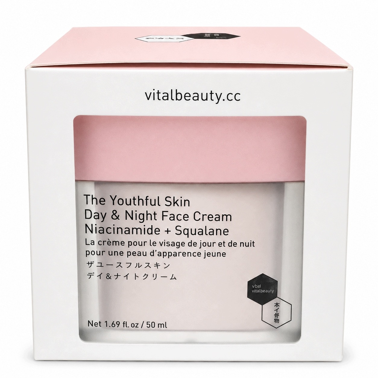 The Youthful Skin krem do twarzy na dzień i noc niacynamid skwalan 50 ml