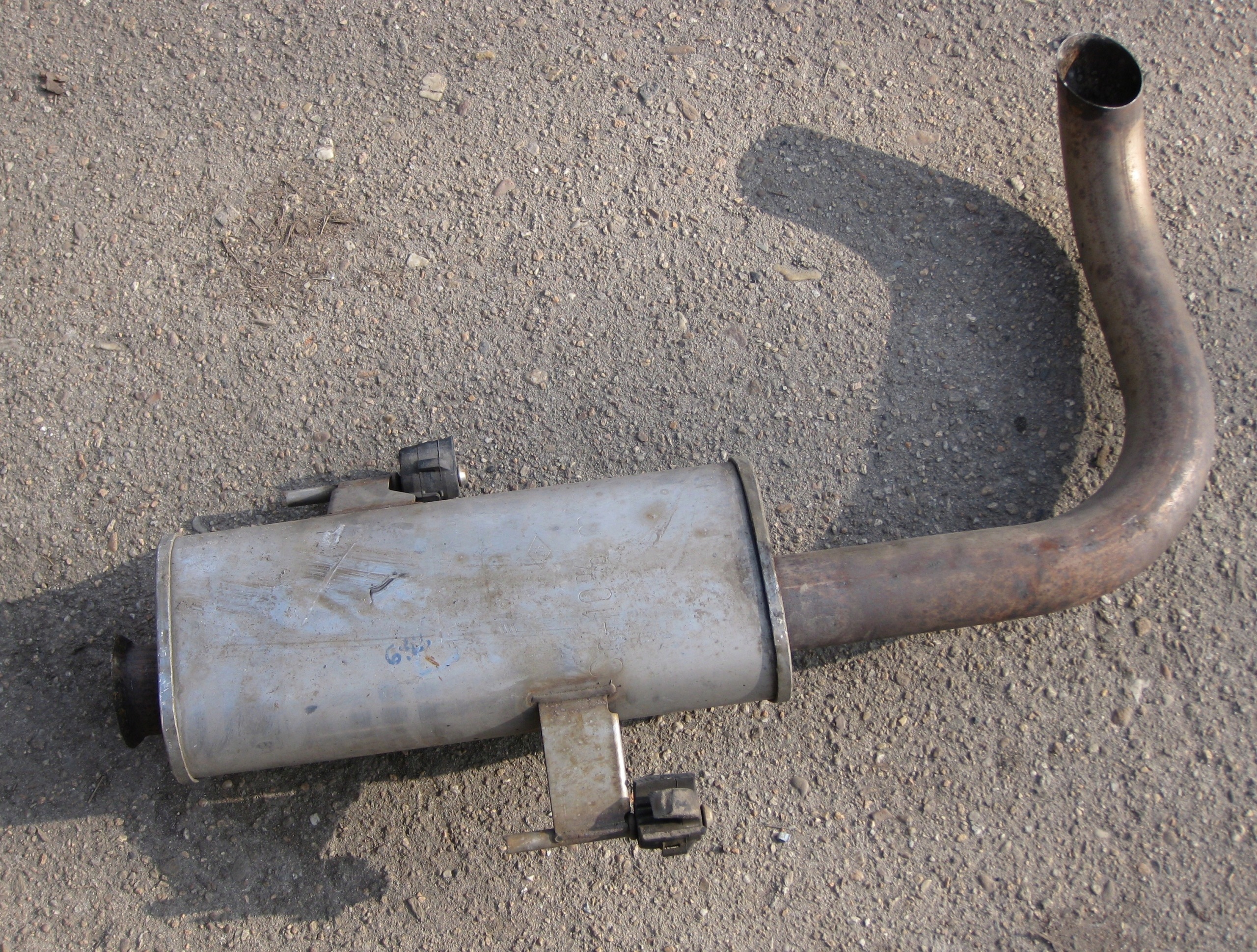 MASTER III MOVANO 2.3 DCI muffler, exhaust 201009667R
