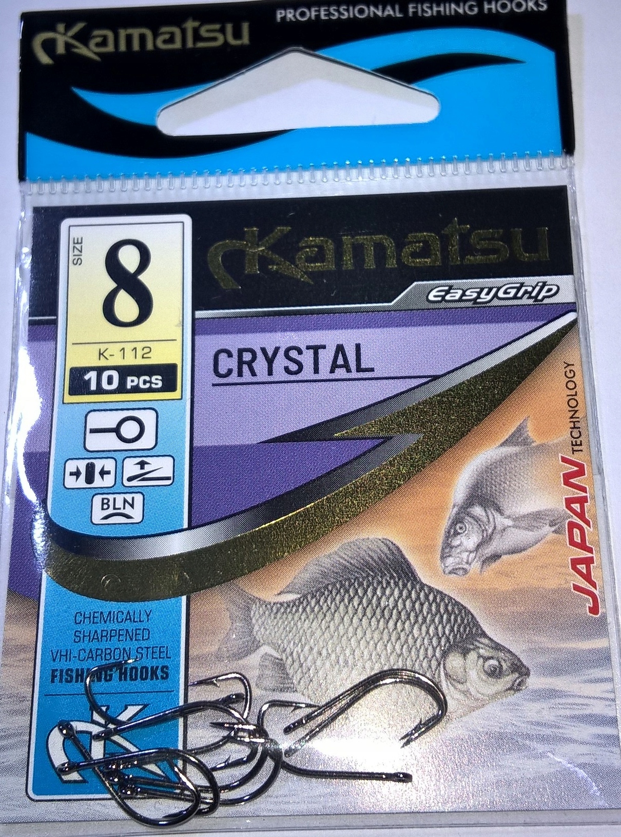 

Haczyk Kamatsu Crystal nr.8 Bln oczko