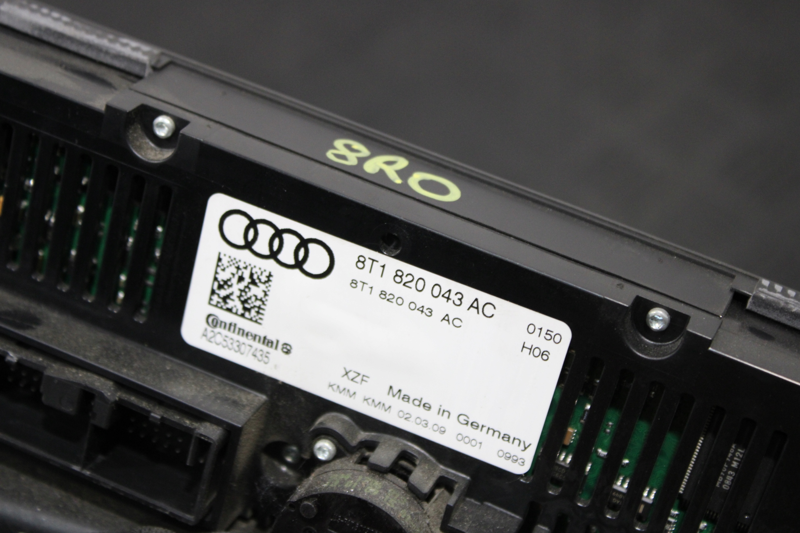 Unite commande clima AUDI Q5 8R 8R0 8T1820043AC
