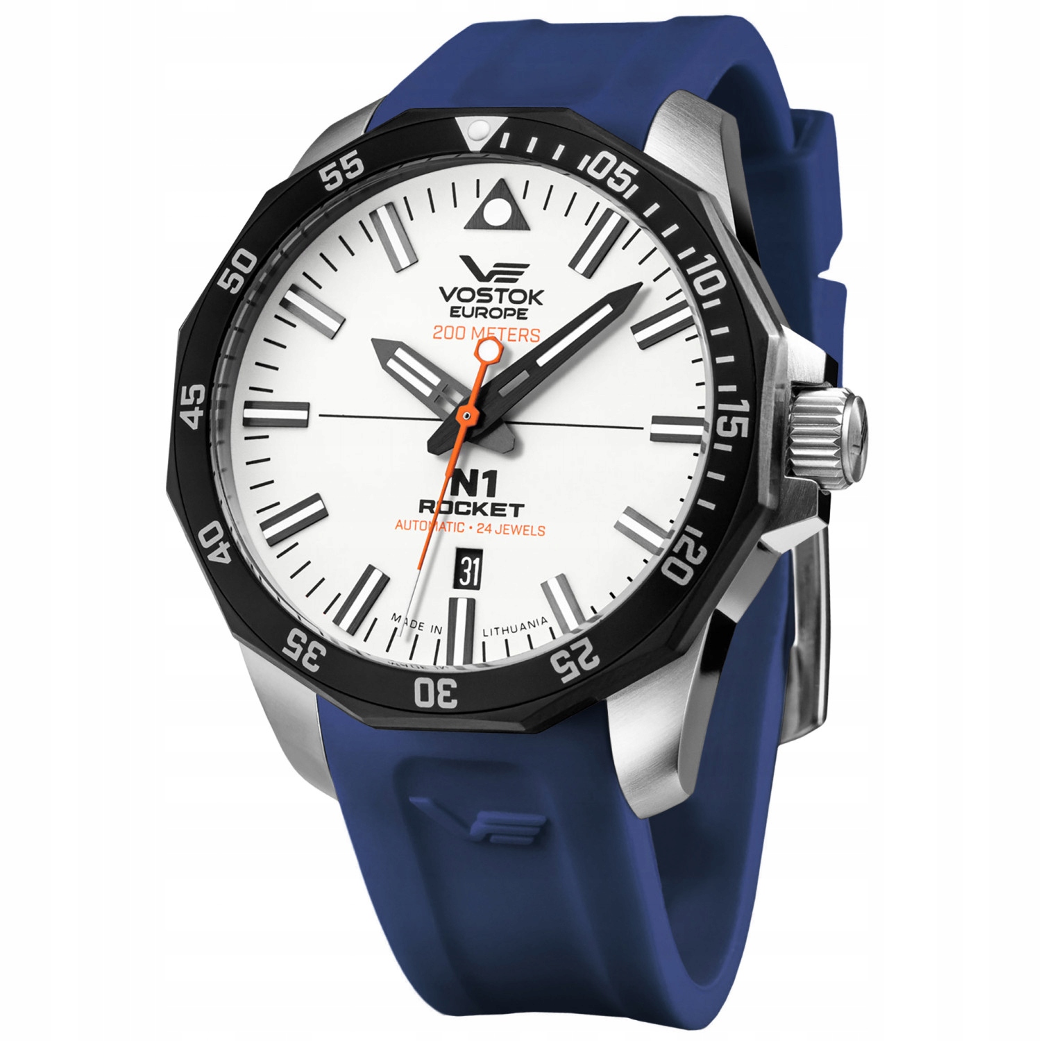 Pánské Hodinky Vostok Europe NH35A-225E711SB modrý pásek