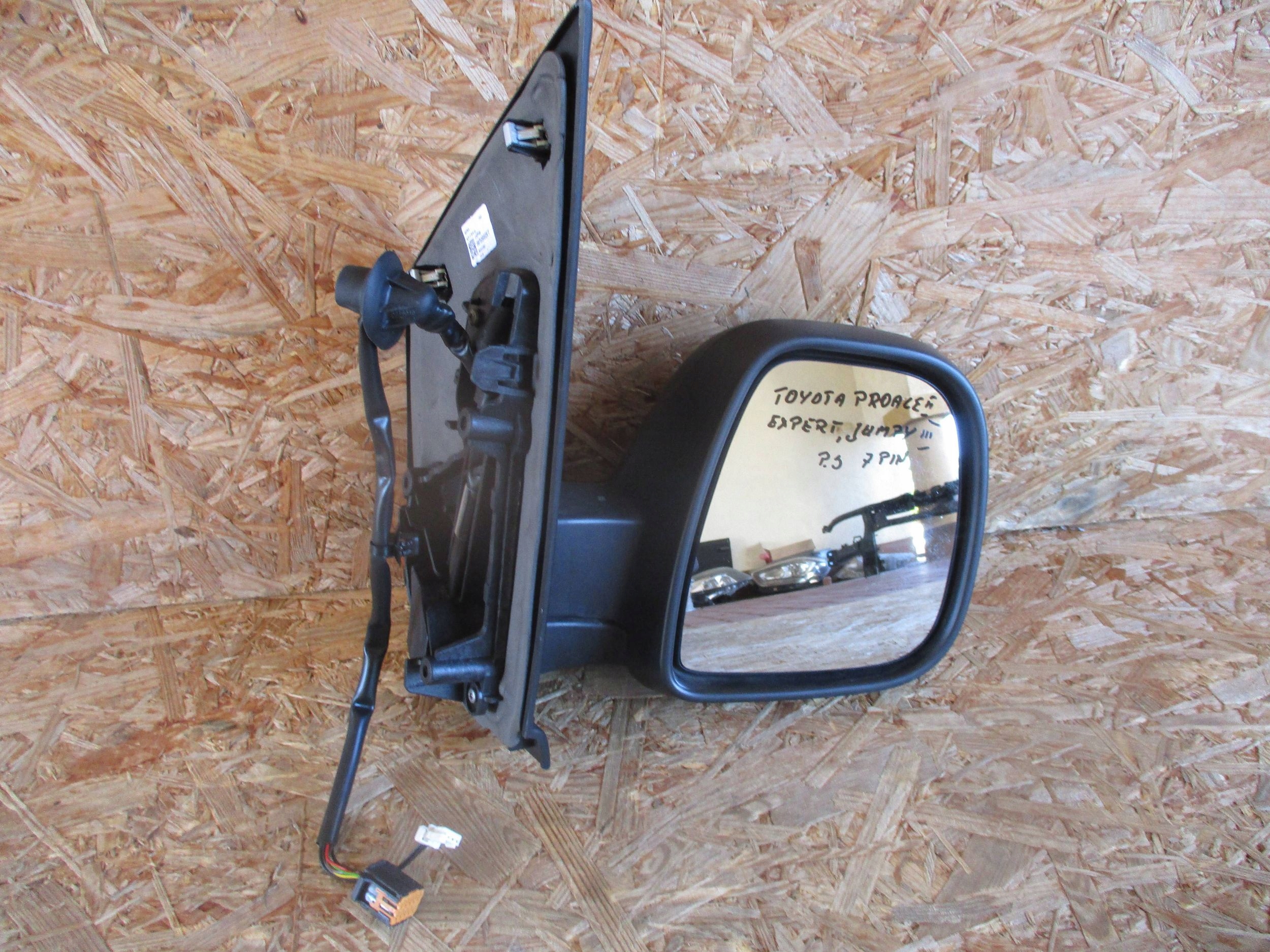 mirror right PEUGEOT EXPERT III JUMPY III PROACE II 7PIN