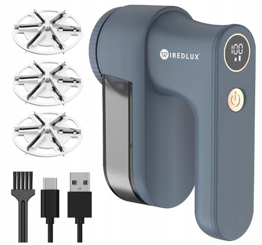 Elektrický Holicí Strojek Na Žmolky 3-RYCHLOSTNÍ Led Rychlost Usb Glacier