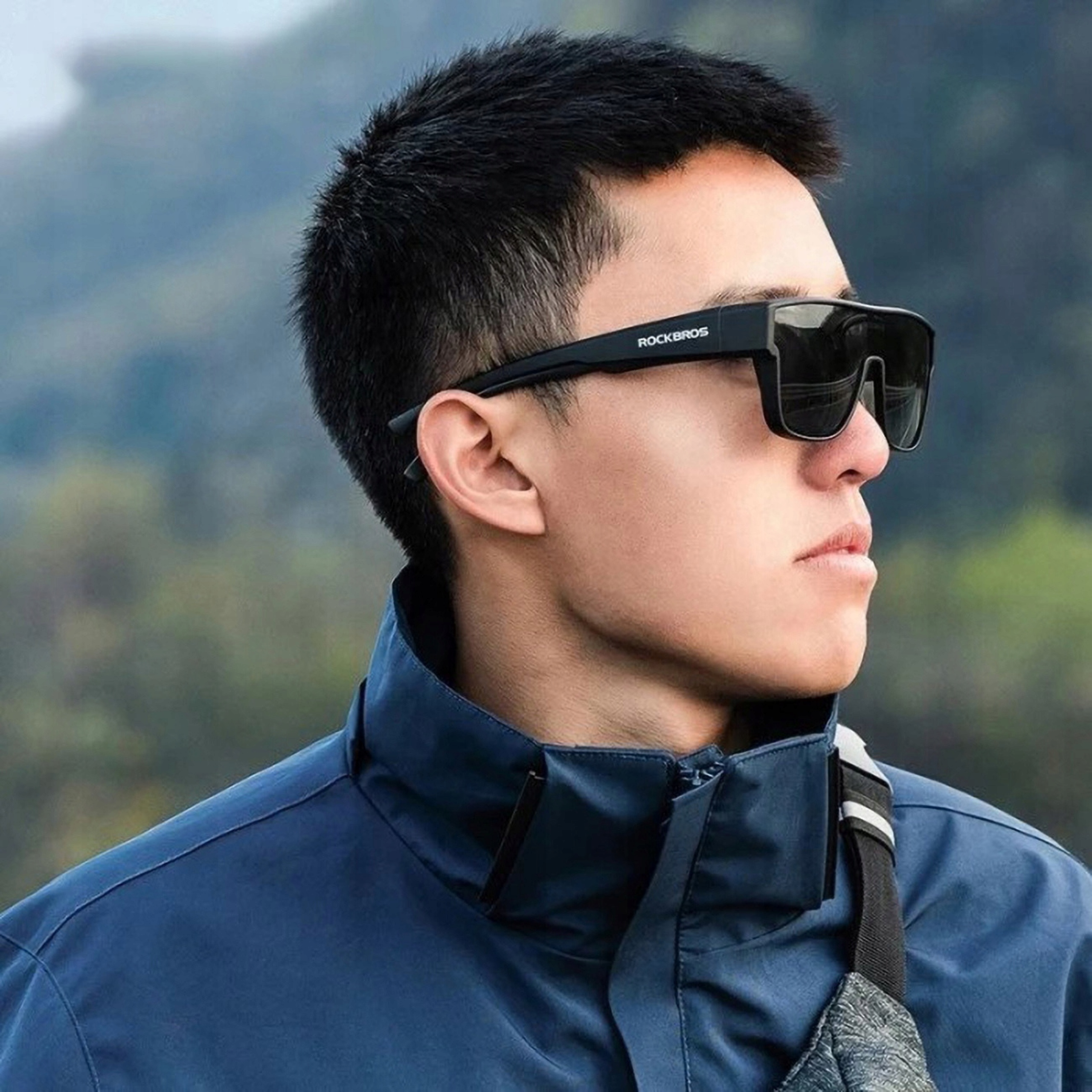 ROCKBROS OKULARY ROWEROWE POLARYZACYJNE SPORTOWE NA ROWER PRZECIWSŁONECZNE Model okulary