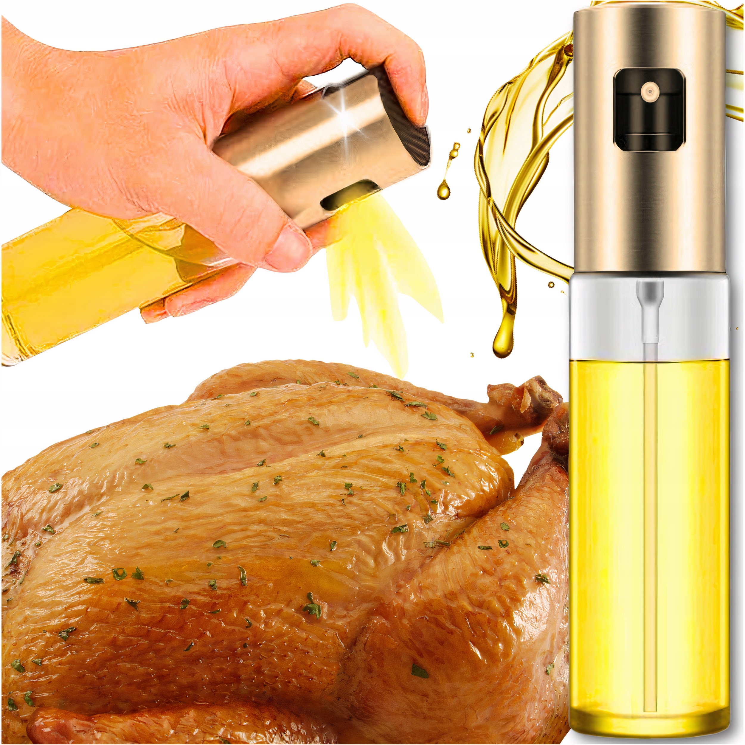 SPRYSKIWACZ DO OLEJU OLIWY OCTU DOKŁADNY ROZPYLACZ DOZOWNIK W SPRAYU 100ml EAN (GTIN) 4059862293880