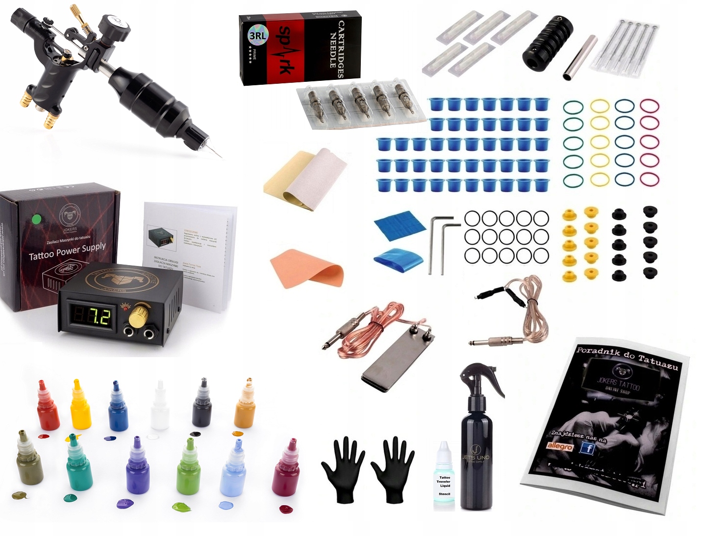 

System Dragon Rotacyjna Zestaw Maszynka Tatuażu