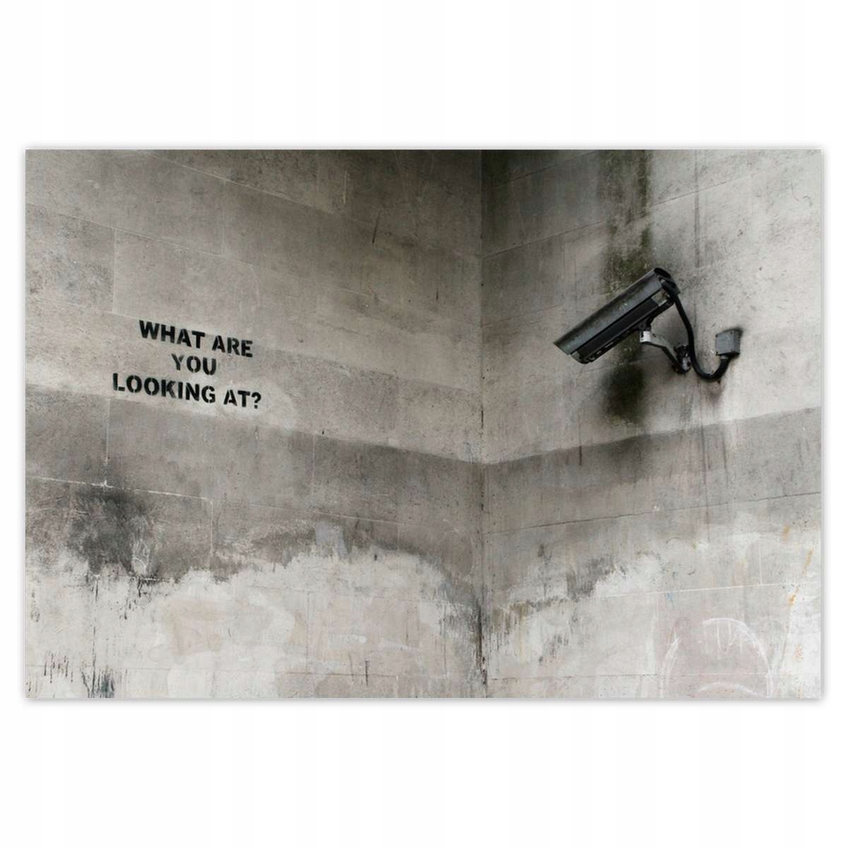 Fototapety 368x254 Banksy Kamera Graffiti