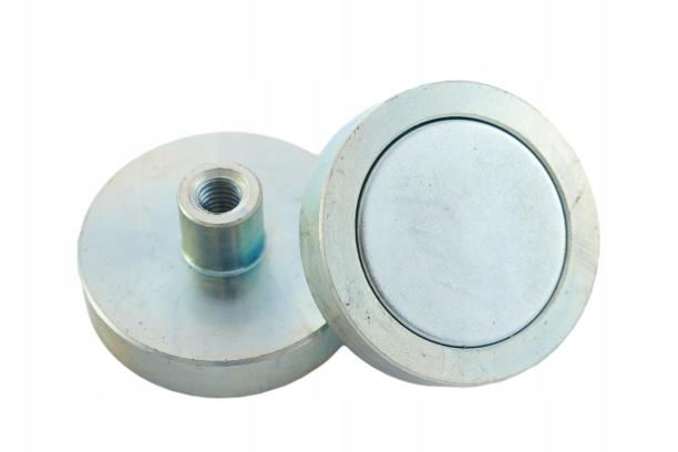 Neodymový magnetický držák 32x15,5 M5 s závitovým pouzdrem, 10 kusů
