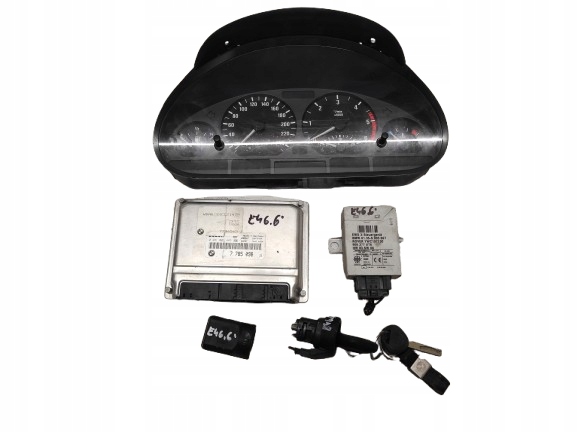 BMW 3 E46 98- 2.0D ZESTAW STARTOWY STEROWNIK 7785095