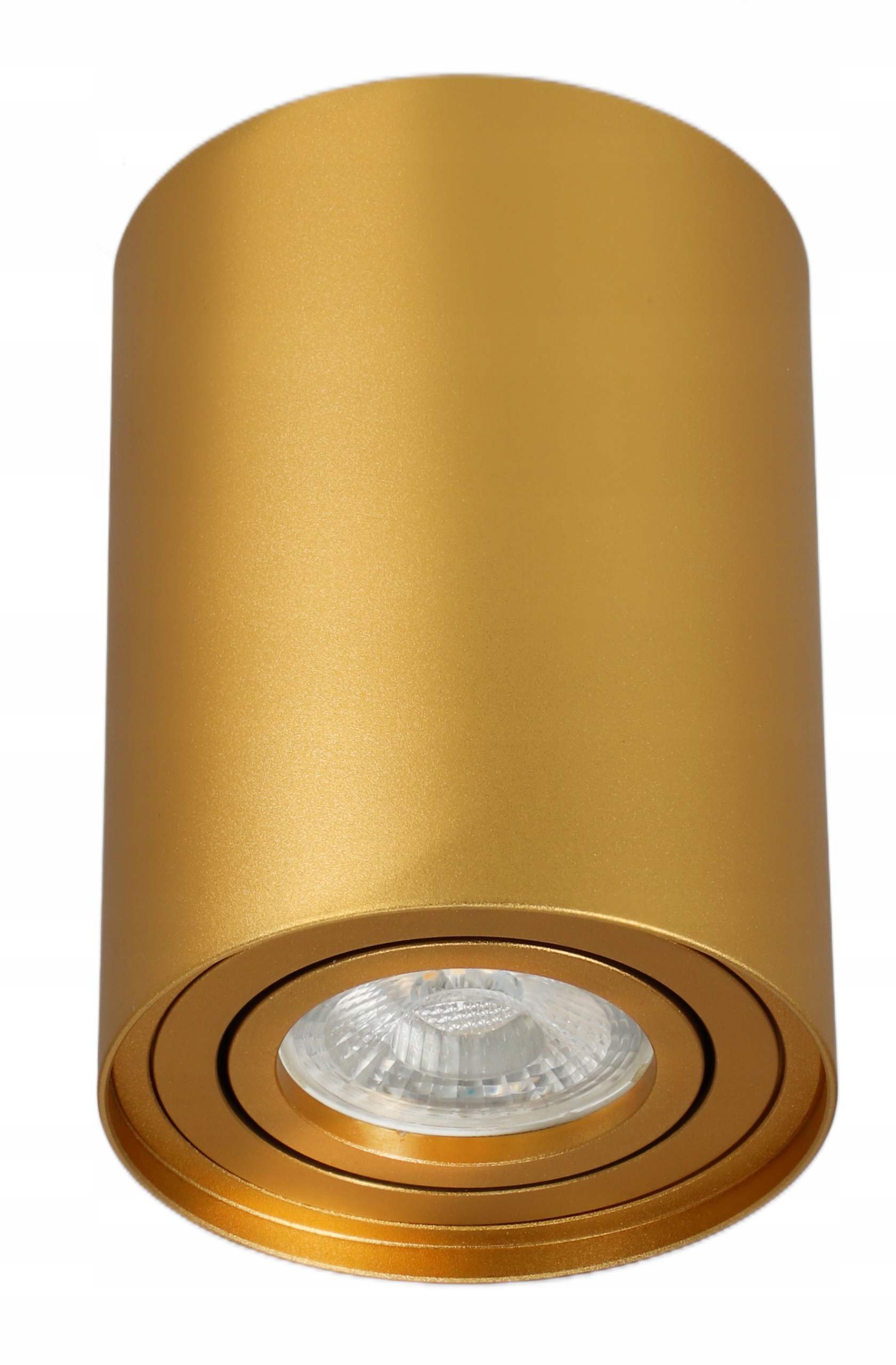 OPRAWA NATYNKOWA HALOGENOWA TUBA LED GU10 ZŁOTA EAN (GTIN) 5903707709588