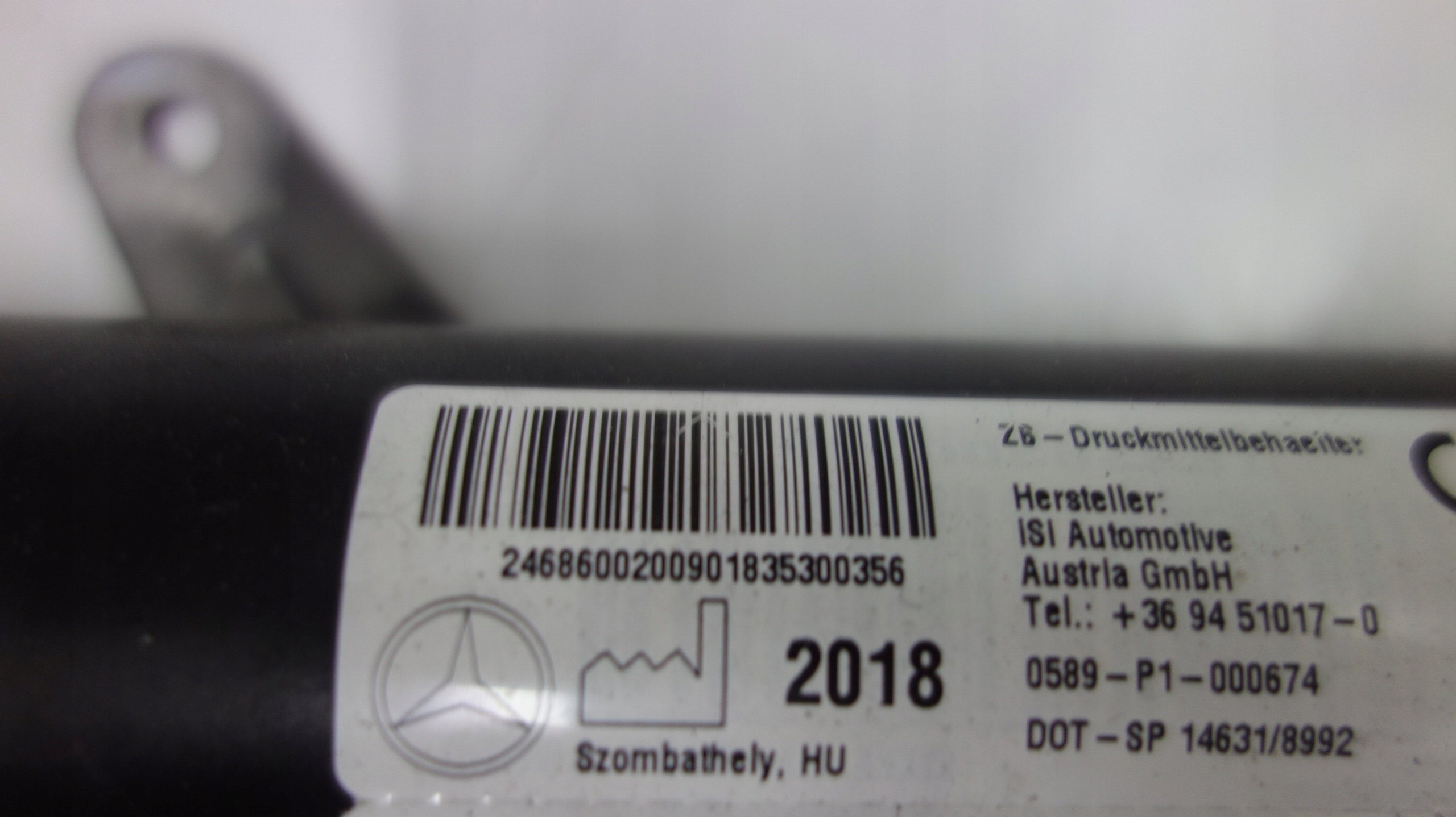 Motorhaube Mercedes-Benz B-Klasse W246 Bonnet A2468600200 Hood - Thumbnail 4