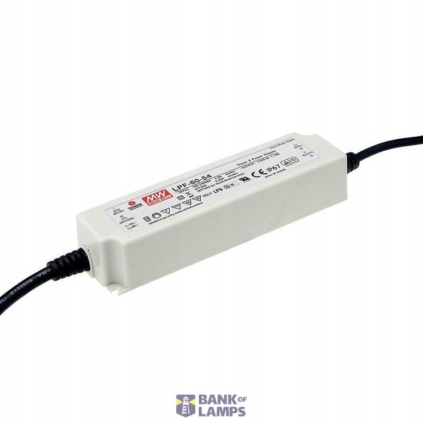 Mean Well Led zdroj 60W 15V 4A HLG-60H-15B