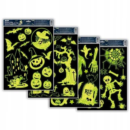 Folia okienna MFP Halloween świecąca HA002 30x42cm