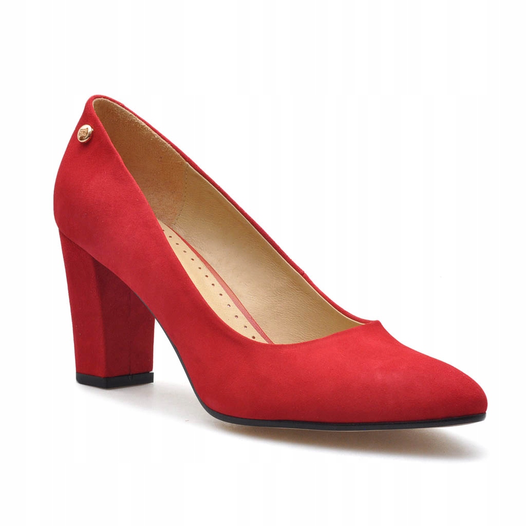 Boty Dyrga červené semišové