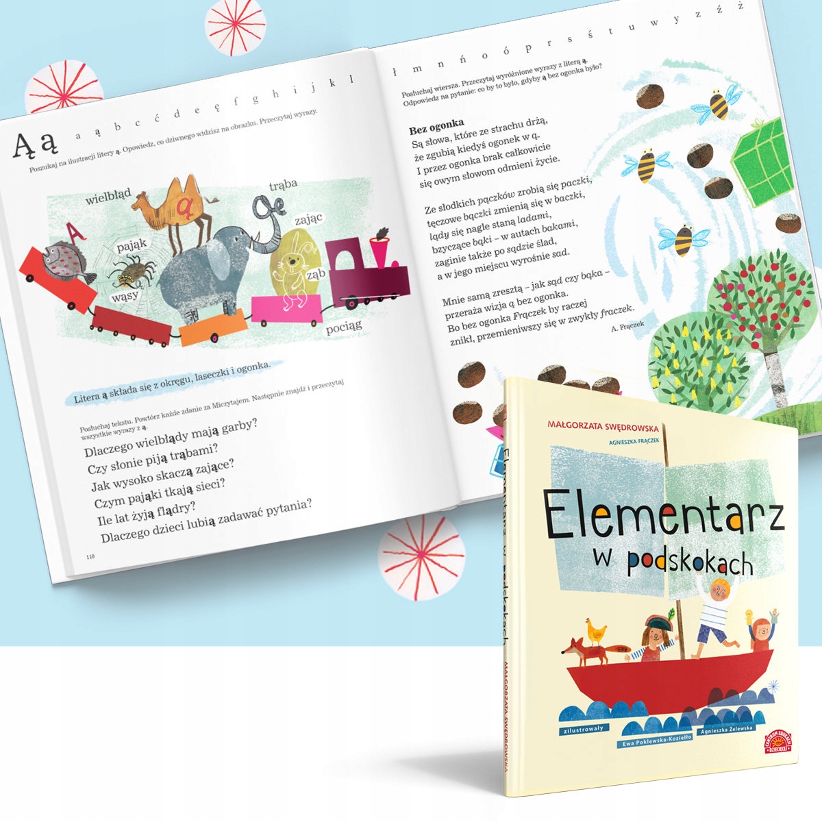 ELEMENTARZ w podskokach Radosne CZYTANIE w ZABAWIE Tytuł Elementarz w podskokach