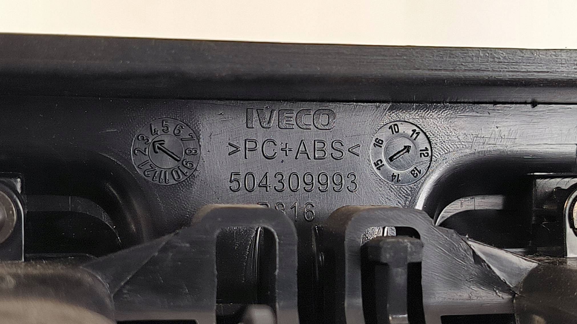 PANEL switch 504309993 IVECO STRALIS AS440ST/P LNG