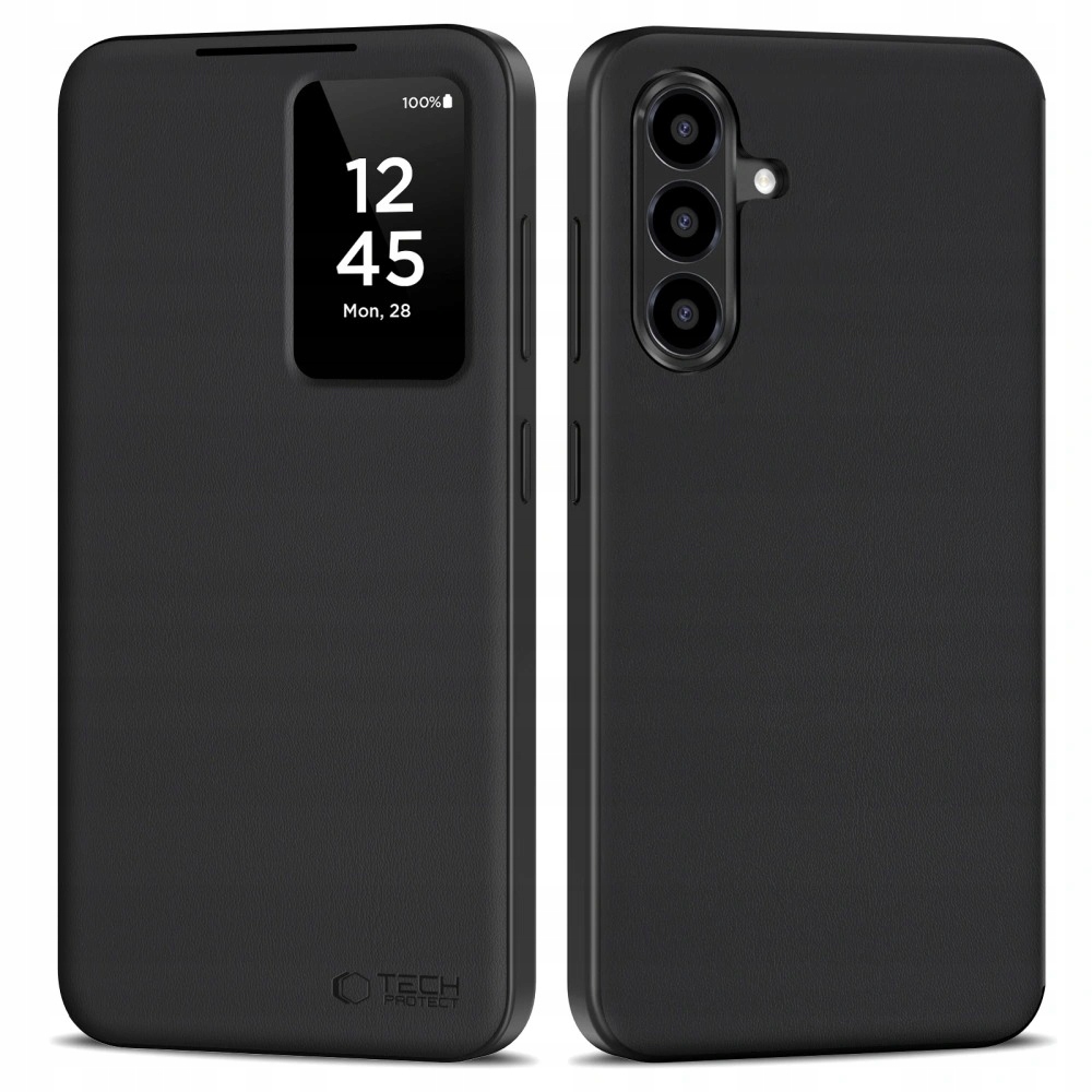 Tech- Protect Smart Wallet Galaxy A26 5G A17 4G 5G Matte Black Tech-