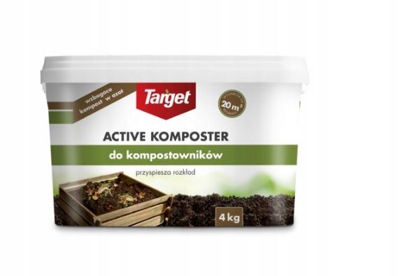 

Target Active komposter 4kg Przyspiesza kompost