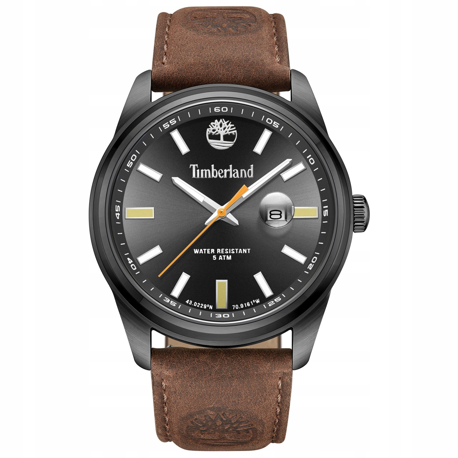 Pánské Hodinky Timberland TBL.TDWGB0010801 Hnědé