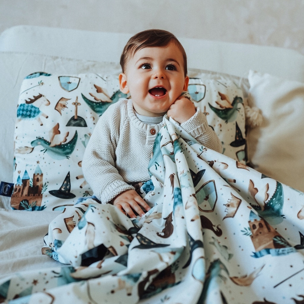 La Millou Lekki Koc velvet Positano L light kocyk dziecięcy Marka La Millou